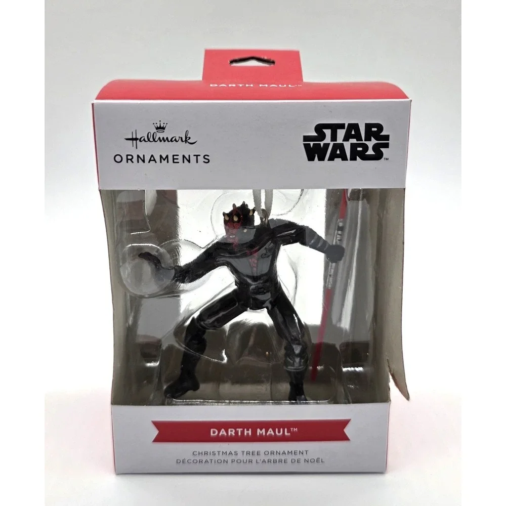2024 Hallmark‎ Star Wars Darth Maul Red Box Christmas Ornament New